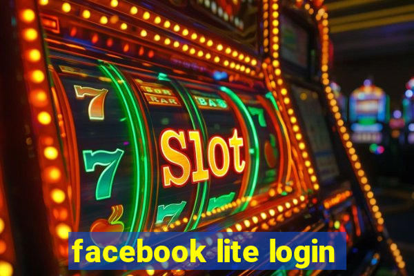 facebook lite login